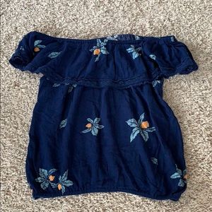 Off the shoulder - last call before donation